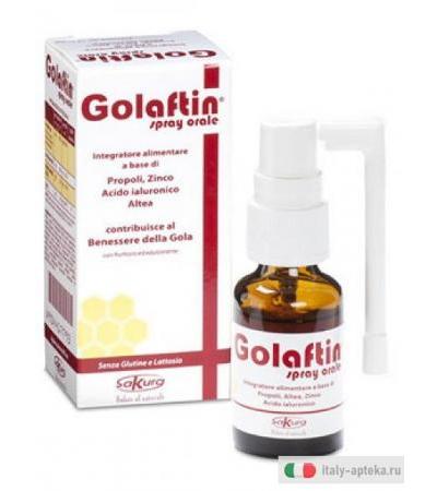 Golaftin Spray Orale utile per il benessere della gola 15ml