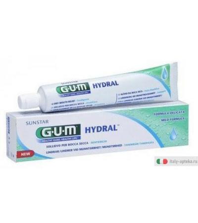 Gum Hydral Dentifricio sollievo per bocca secca 75ml