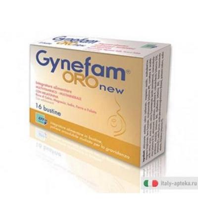 Gynefam Oro new per la gravidanza 16 bustine