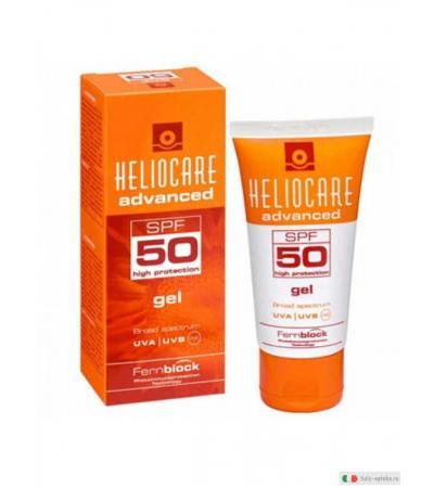 Heliocare Gel alta protezione solare SPF50 ideale per pelle acneica 50ml