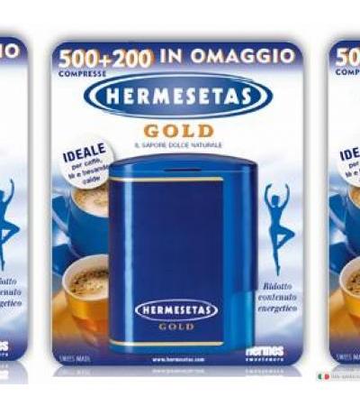 Hermesetas Gold 500+200 compresse omaggio - OFFERTA 3 CONFEZIONI