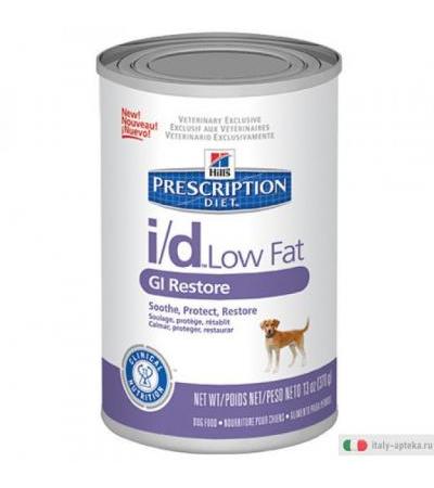 Hill's Prescription Diet i/d low fat canine Alimento umido disturbi gastrointestinali 360g