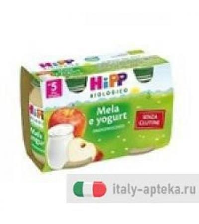 HIPP Mela e Yogurt dal 5° mese compiuto 2x125g