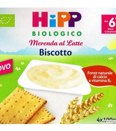Hipp Merenda al Latte Biscotto NUOVO