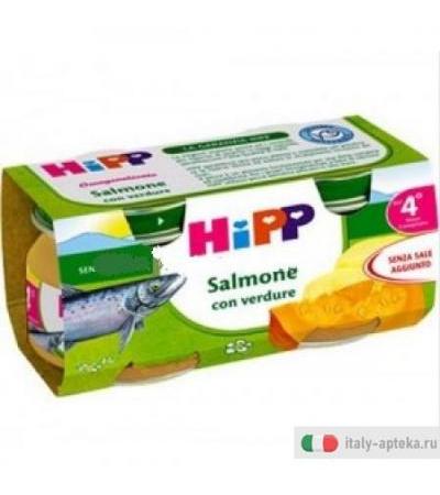 Hipp salmone con verdure