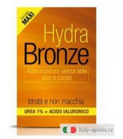 Hydra Bronze salvietta autoabbronzante FORMATO MAXI 10 ml