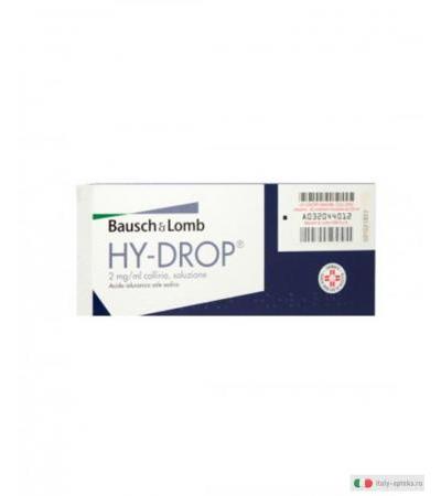 Hydrop Collirio 20 monodose 0,25 ml 0,2%