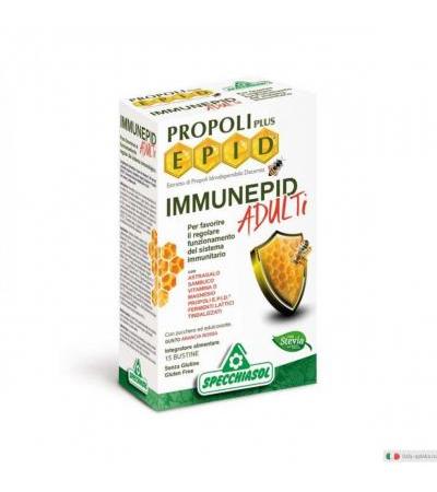 Immunepid Adulti Integratore Contro Sintomi Raffreddamento 15 bustine