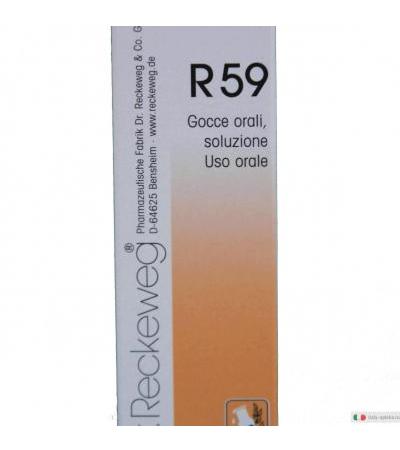 Imo Reckeweg R59 medicinale omeopatico gocce 22ml