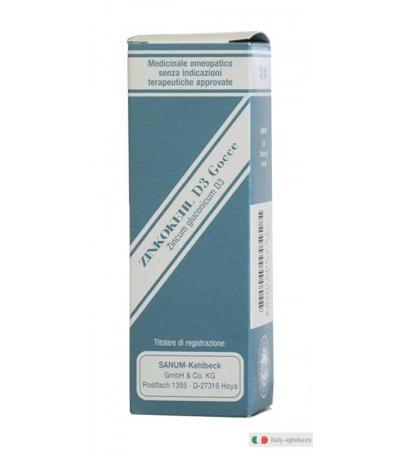 Imo Zincokehl D3 gocce medicinale omeopatico 30ml
