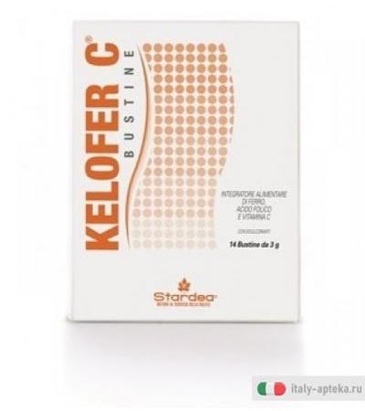 Kelofer C ferro e vitamine 14 bustine