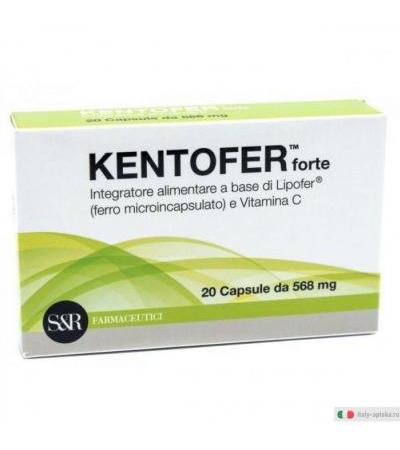 Kentofer Forte integratore alimentare utile per stanchezza e per lo stress ossidativo 20 capsule
