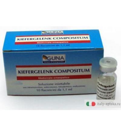 Kiefergelenk Compositum Medicinale Omeopatico 10 fiale