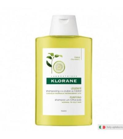 Klorane Shampoo alla polpa di Cedro 200ml