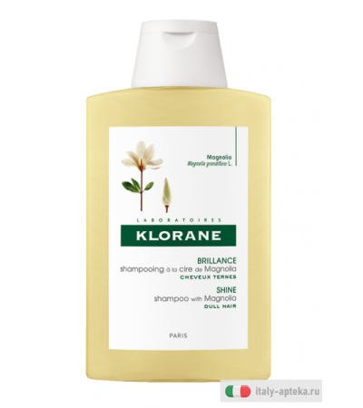 Klorane Shampoo Brillantezza alla cera di Magnolia 200ml