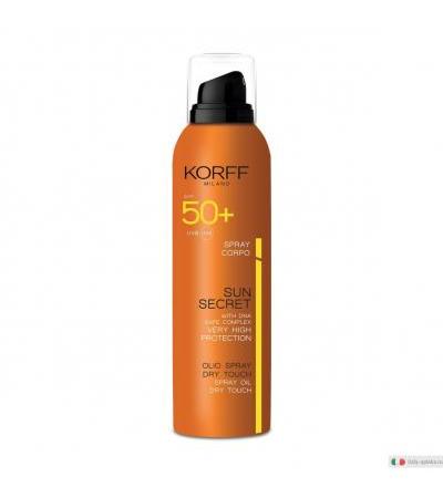 Korff Sun Secret Olio Corpo Spray SPF50+ 200ml