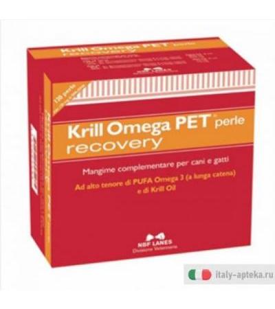 Krill Omega PET perle recovery 120 perle