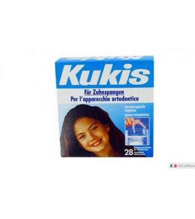 Kukis Compresse pulenti per apparecchi ortodontici 28 compresse effervescenti