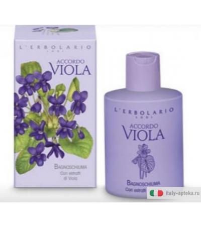L'erbolario Accordo Viola bagnoschiuma 300ml