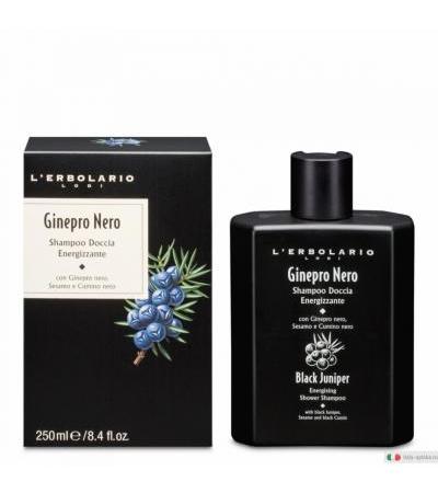 L'Erbolario Ginepro Nero Shampoo Doccia Energizzante 250ml