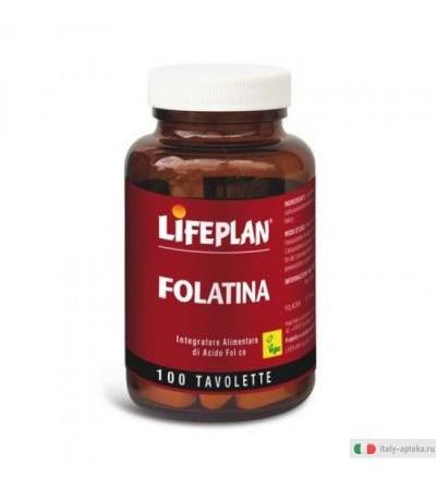 Lifeplan Folatina produzione globuli rossi e moltiplicazione cellulare 100 tavolette