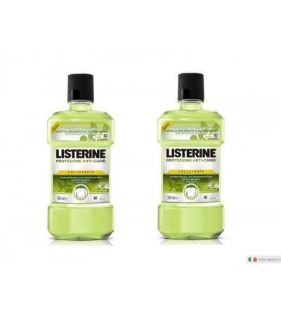 Listerine Collutorio protezione anti-carie OFFERTA 2x500ml