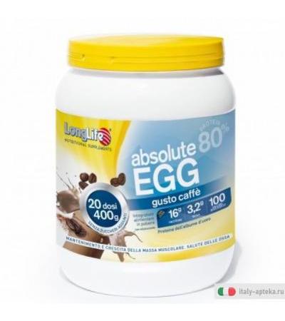 Longlife Absolute Egg caffè aminoacidi 400g