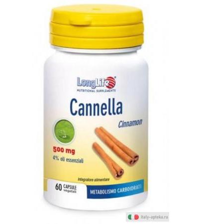 Longlife Cannella funzione digestiva e anti-ossidante 60 capsule vegetali