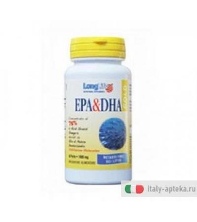 Longlife EPA e DHA Gold integratore omega-3 60 perle
