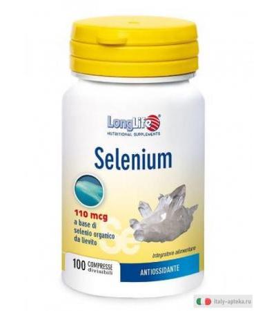 Longlife Selenium antiossidante 100 compresse divisibili