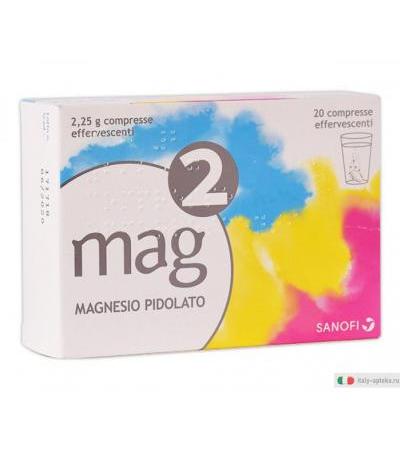 Mag2 Magnesio 20 compresse effervescenti