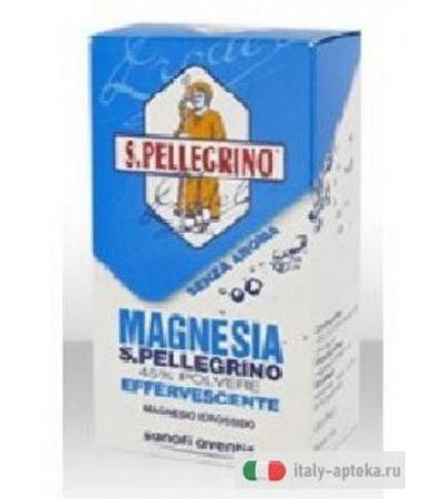Magnesia San Pellegrino 45% Polvere Effervescente Senza Aroma 100 g