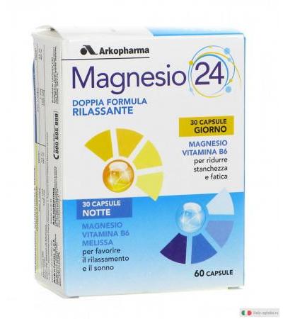 Magnesio 24 giorno notte 30+30 capsule