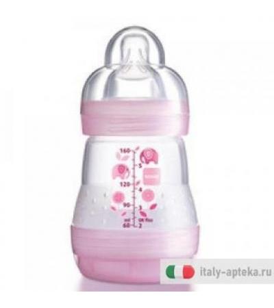 MAM Easy start anti-colic bottle rosa first bottle 160ml