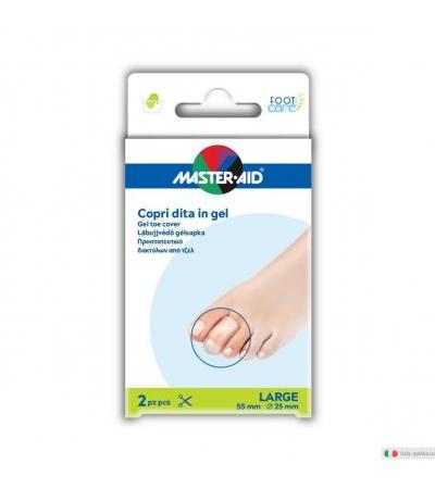 Master-Aid Foot Care Copri Dita in Gel 2 pezzi Large