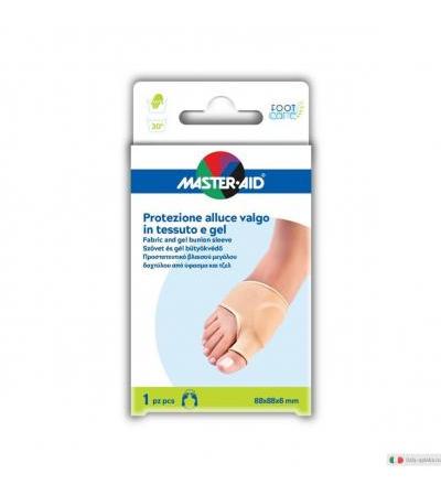 Master-Aid Foot Care Protezione Alluce Valgo in Tessuto e Gel 1 pezzo