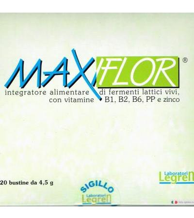 Maxiflor fermenti lattici vivi e vitamine 20 bustine