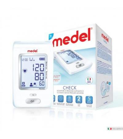 Medel Check misuratore di pressione automatico da braccio