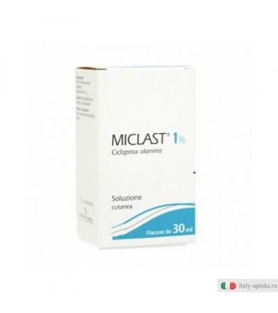 Miclast Soluzione Cutanea Flacone mucosi cutanea 30ml 1% Ciclopiroxolamina