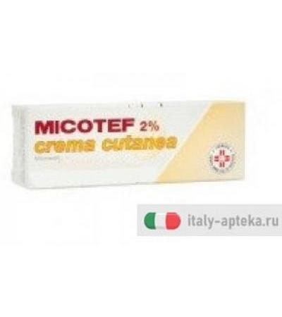 Micotef Crema cutanea 2% antibatterica 30g