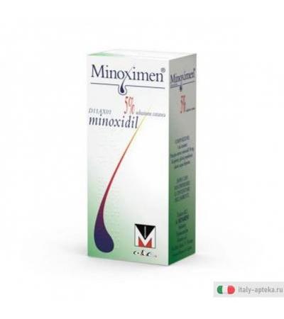 Minoximen Soluzione 5% trattamento sintomatico dell'alopecia androgenica flacone 60ml