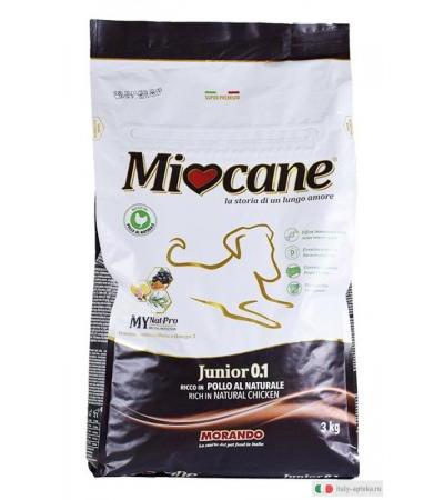MioCane Junior 0.1 crocchette per cani con carni bianche 3kg