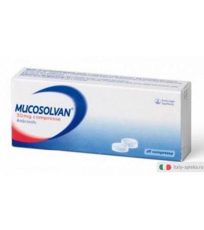 Mucosolvan 30mg anti-tosse 20 compresse