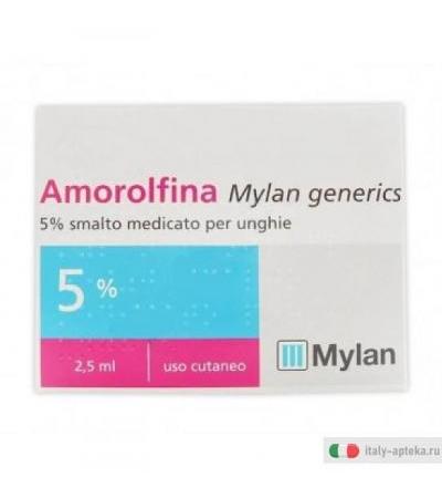 Mylan Amorolfina 5% Smalto per le micosi dell'unghia 2,5ml