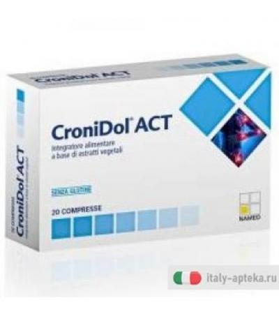 Named CroniDol ACT funzionalità articolare e dolore muscolo-ostearticolare 20 compresse gastroresistenti