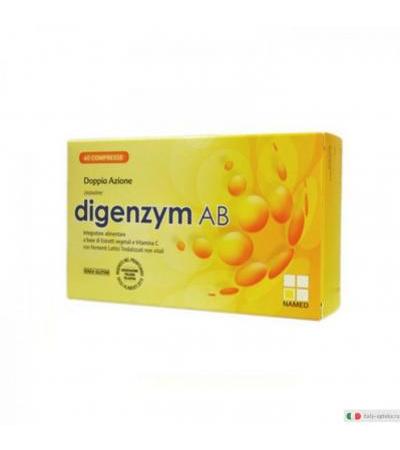 Named Digenzym AB Doppia azione fermenti lattici e vitamina C 60 compresse
