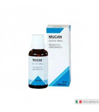 Named Mucan Pekana medicinale omeopatico gocce 30ml