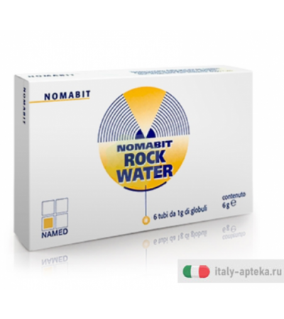Named Nomabit Rock Water GL fiori di bach 6 dosi