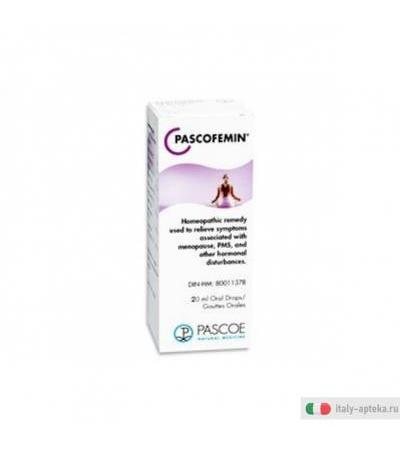 Named Pascofemin Pascoe medicinale omeopatico 20ml