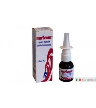Narivent Spray nasale antiedemigeno 20ml